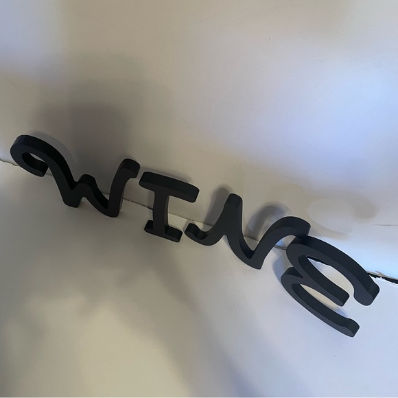 WINE Wooden letters 5” height - Picture 3 of 3